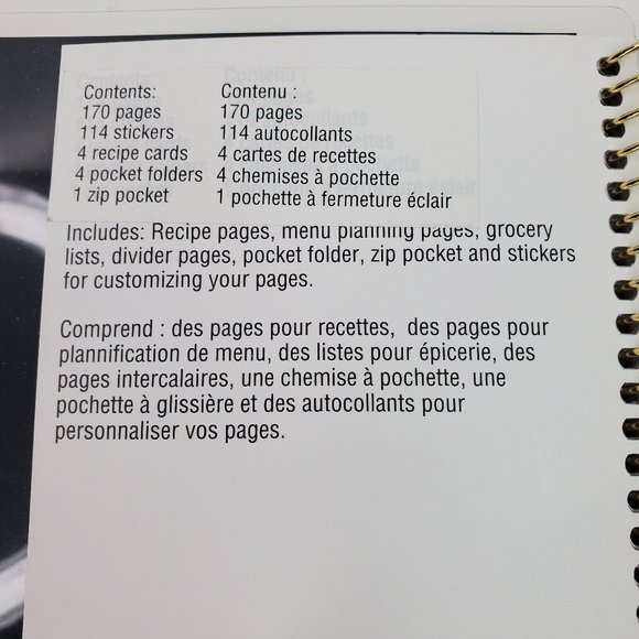 BOGO Keepsake Recipe and Meal Planner - Picture 3 of 11